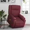 Image de Fauteuil Inclinable De Massage Rouge Bordeaux Similicuir Vidaxl
