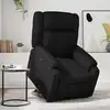 Image de Fauteuil Inclinable Électrique Noir Similicuir Vidaxl