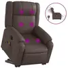 Image de Vidaxl fauteuil inclinable de massage électrique marron similicuir