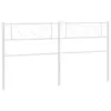 Image de Tête De Lit De Remplacement Métal Blanc 180 Cm Vidaxl
