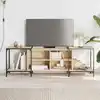 Image de Meuble Tv Chêne Sonoma 153x37x50 Cm Bois D'ingénierie Vidaxl