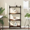 Image de Bibliothèque 4 Niveaux Chêne Marron 60x30x120cm Bois Ingénierie Vidaxl