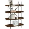 Image de Bibliothèque 4 Niveaux Chêne Marron 100x33x145,5 Cm Vidaxl