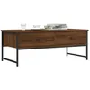 Image de Table Basse Chêne Marron 101x49x39,5 Cm Bois D'ingénierie Vidaxl