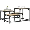 Image de vidaXL Table basse chêne sonoma 68x68x40 cm bois dingénierie 837748