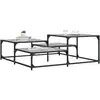 Image de Table Basse Sonoma Gris 107x107x40 Cm Bois D'ingénierie Vidaxl