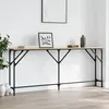 Image de vidaXL Table console chêne sonoma 180x23x75 cm bois dingénierie 837768