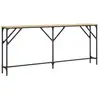 Image de Vidaxl table console chêne sonoma 180x23x75 cm bois d'ingénierie