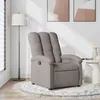 Image de Fauteuil Inclinable Taupe Tissu Vidaxl