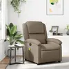 Image de Fauteuil De Massage Inclinable Cappuccino Similicuir Vidaxl