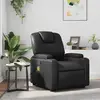 Image de Fauteuil De Massage Inclinable Noir Similicuir Vidaxl
