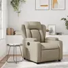 Image de Fauteuil Inclinable Cappuccino Similicuir Vidaxl
