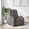 Image de Fauteuil Inclinable Taupe Tissu Vidaxl