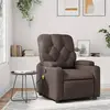 Image de Fauteuil De Massage Inclinable Marron Similicuir Vidaxl