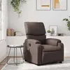Image de Fauteuil De Massage Inclinable Marron Similicuir Vidaxl