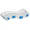 Image de Matelas À Ressorts Ensachés Dureté Moyenne 120x200 Cm Vidaxl