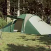 Image de vidaXL Tente de Camping 6 Personnes Tente dOmbrage avec Sac de Transport Auvent Portable avec Parois Latérales pour 94343