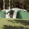 Image de vidaXL Tente de Camping 12 Personnes Tente dOmbrage avec Sac de Transport Auvent Portable avec Parois Latérales pour 94346