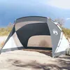 Image de vidaXL Tente de Plage Tente de Camping Abri de Plage avec Sac de Transport Tente dOmbrage avec avec Parois Latérales 94405