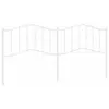 Image de Tête De Lit De Remplacement Métal Blanc 193 Cm Vidaxl