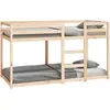 Image de Lit Superposé Sans Matelas 90x190 Cm Bois De Pin Massif Vidaxl