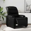 Image de Fauteuil Inclinable Électrique Noir Similicuir Vidaxl