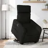 Image de Fauteuil Inclinable Noir Tissu Vidaxl