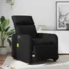 Image de Fauteuil De Massage Inclinable Électrique Noir Similicuir Vidaxl