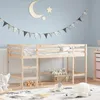 Image de vidaXL Lit mezzanine denfants sans matelas avec échelle 80x200 cm 835895