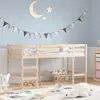 Image de Lit Mezzanine D'enfants Sans Matelas Avec Échelle 90x190 Cm Vidaxl