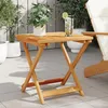 Image de vidaXL Table pliable de jardin 50x50x50 cm bois dacacia solide 364893