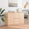 Image de Buffet 110x34x75 Cm Bois Massif De Pin Vidaxl