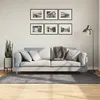 Image de Tapis Huarte À Poils Courts Doux Lavable Anthracite 120x170 Cm Vidaxl
