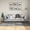 Image de vidaXL Tapis HUARTE à poils courts doux lavable anthracite 140x200 cm 375001