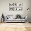Image de Tapis Huarte À Poils Courts Doux Et Lavable Beige 140x200 Cm Vidaxl