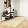 Image de Tapis Huarte À Poils Courts Doux Et Lavable Crème 80x250 Cm Vidaxl