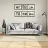 Image de Tapis Huarte À Poils Courts Doux Et Lavable Crème 140x200 Cm Vidaxl