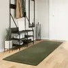 Image de Tapis Huarte À Poils Courts Doux Et Lavable Vert Forêt 80x250cm Vidaxl