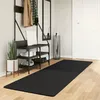 Image de vidaXL Tapis HUARTE à poils courts doux et lavable noir 80x250 cm 375111