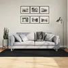 Image de vidaXL Tapis HUARTE à poils courts doux et lavable noir 100x200 cm 375112