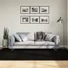 Image de Tapis Huarte À Poils Courts Doux Et Lavable Noir 160x230 Cm Vidaxl