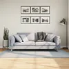 Image de Tapis Huarte À Poils Courts Doux Et Lavable Bleu 100x200 Cm Vidaxl