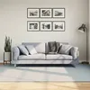 Image de vidaXL Tapis à Poils Courts Doux et Lavable Moquette de Sol Tapis de Zone Carpette de Salon Salle de Séjour Chambre 375136