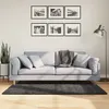 Image de Tapis Shaggy Pamplona Poils Longs Moderne Anthracite 120x170 Cm Vidaxl