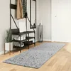 Image de Tapis Shaggy Pamplona Poils Longs Moderne Gris 80x250 Cm Vidaxl