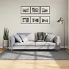 Image de Tapis Shaggy Pamplona Poils Longs Moderne Gris 140x200 Cm Vidaxl