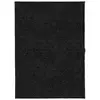 Image de Vidaxl tapis shaggy pamplona poils longs moderne noir 140x200 cm
