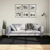 Image de Tapis Shaggy Pamplona Poils Longs Moderne Noir 160x230 Cm Vidaxl