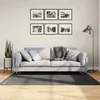 Image de Tapis Iza Poils Courts Style Scandinave Anthracite 120x170 Cm Vidaxl