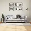 Image de Tapis Iza Poils Courts Style Scandinave Crème 100x200 Cm Vidaxl